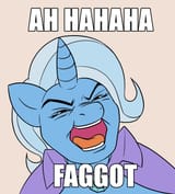 HAHAHA FAGGOT