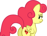 3597702__safe_artist-colon-andoanimalia_edit_strawberry+sunrise_pegasus_pony_g4_absurd+resolution_butt_caught_female_folded+wings_looking+at+you_looking+back_lo