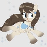 7013771__safe_artist-colon-spoonie_oc_oc+only_oc-colon-frosty+flakes_earth+pony_pony_blaze+28coat+marking29_clothes_featured+image_female_mare_open+mouth_smilin