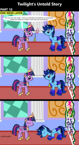 3635691__safe_artist-colon-platinumdrop_twilight+sparkle_oc_oc-colon-blue+thunder_alicorn_pony_comic-colon-twilights+untold+story_g4_alicorn+oc_bowing_canterlot