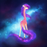 Giraffe, my little pony style, original character, solo, character concept art, s-3558607339