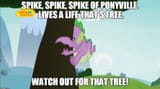 1451038__safe_derpibooru+import_edit_screencap_spike_dragon_father+knows+beast_george+of+the+jungle_image+macro_logo_male_meme_nick+jr-dot-_nickelodeon