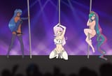 670589__suggestive_artist-colon-scorpdk_fleur-dash-de-dash-lis_princess+celestia_princess+luna_human_armpits_ass_bedroom+eyes_belly+button_breasts_busty+fleur-