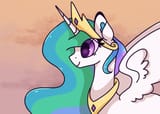 1924876__safe_artist-colon-plethxra_derpibooru+import_princess+celestia_pony_solo