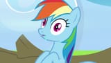 1137294__safe_derpibooru+import_screencap_rainbow+dash_pony_parental+glideance_drool_drool+string_rainbow+dash+is+best+facemaker
