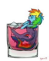 Dash on the rocks