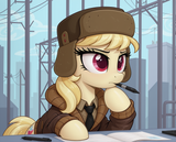 7279264__safe_ai+generated_imported+from+twibooru_march+gustysnows_earth+pony_pony_clothes_female_generator-colon-yiffymix+v62_image_mare_mouth+hold_pen_png_pro