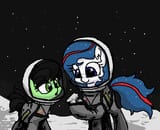 2713042__safe_artist-colon-plunger_derpibooru+import_edit_oc_oc-colon-anonfilly_oc-colon-nasapone_earth+pony_pony_-fwslash-mlp-fwslash-_4chan_-colon-o_