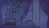 3348813__safe_anonymous+artist_derpibooru+import_misty+brightdawn_pony_unicorn_series-colon-misty+pov_g5_bruised_cornrows_curtains_doors_female_injured_jewelry_