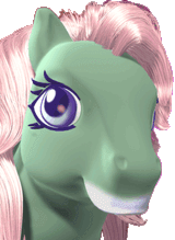 1302363__safe_minty_g3_official_animated_blinking_bust_context+is+for+the+weak_creepy_female_gif_jesus+christ+how+horrifying_licking_licking+lips_milk+moustache