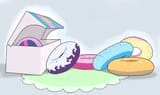 7464