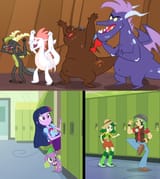 teenage dragons vs teenage humans