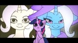 trixie and dark trixie