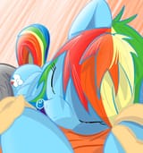 Dash anon hug nose bubble