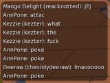 live reaction