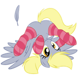4321__suggestive_derpy+hooves_solo_female_pony_mare_clothes_simple+background_pegasus_transparent+background_cute_plot_vector_socks_sexy_high+res_str