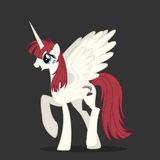 45870__safe_artist-colon-mixermike622_oc_oconly_oc-colon-fausticorn_animated_cute_faustabetes_happy_laurenfaust_majesticasfuck_prancing