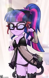 2365234__suggestive_artist-colon-charliexe_sci-dash-twi_twilight+sparkle_equestria+girls_g4_adorasexy_adorkasexy_babydoll_beautiful_beautisexy_belly+button_blac