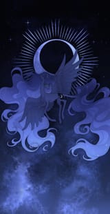 lanky haloed moonhorse