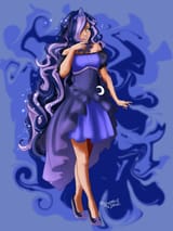 2693768__safe_artist-colon-sjmarts_kotobukiya_princess+luna_human_clothes_dress_high+heels_humanized_kotobukiya+princess+luna_miniskirt_shoes_skirt_sleeveless_s