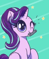 starlight glimmer is cute and is planning to do nothing with that utility knife