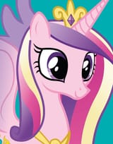 1406958__safe_princess+cadance_alicorn_pony_g4_official_female_simple+background_smiling_solo_spread+wings_teal+background_wings