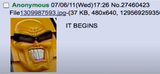IT BEGINS