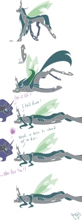 1108739__safe_shipping_cute_lesbian_queen+chrysalis_nightmare+moon_chrysmoon_artist-colon-begasus