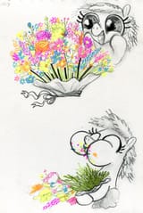 pony love flowers