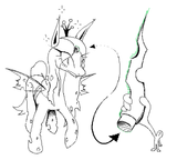6805254__safe_artist-colon-djsleepyhooves_imported+from+derpibooru_queen+chrysalis_oc_oc-colon-anon_changeling_changeling+queen_changeling+wings_crown_detachabl