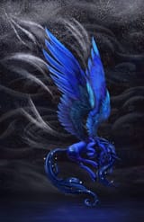 753314__safe_artist-colon-viwrastupr_princessluna_flying_largewings_night_snow_snowfall_solo