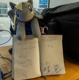 doodling in the guestbook