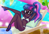 blacklight bikini