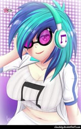2580561__safe_alternate+version_artist-colon-clouddg_dj+pon-dash-3_vinyl+scratch_equestria+girls_belly+button_big+breasts_breasts_busty+vinyl+scratch_cleavage_f