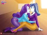 2609543__suggestive_artist-colon-glamourpink_rarity_shining+armor_equestria+girls_breasts_busty+gleaming+shield_busty+rarity_clothes_commission_commissioner-col