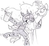 262148__safe_artist-colon-jowybean_derpibooru+import_princess+celestia_changeling_drunk