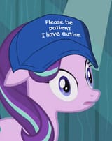 Starlight autism hat