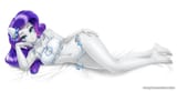 2457550__suggestive_artist-colon-racoonsan_color+edit_edit_editor-colon-drakeyc_rarity_human_equestria+girls_g4_anime_barefoot_beautiful_bedroom+eyes_belly+butt