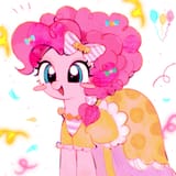 pinkie with dress