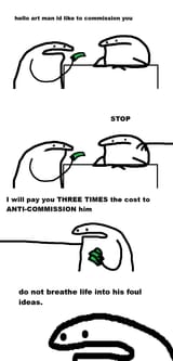 Deny his service