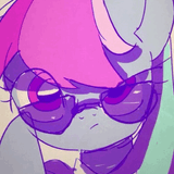 1998216__dead+source_safe_artist-colon-poneko-dash-chan_rainbow+dash_pegasus_pony_g4_animated_eye+clipping+through+hair_female_gif_looking+at+you_mare_solo_sung