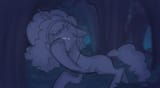 3341355__safe_anonymous+artist_derpibooru+import_misty+brightdawn_pony_unicorn_series-colon-misty+pov_g5_cornrows_crying_ears+back_emaciated_female_forest_jewel
