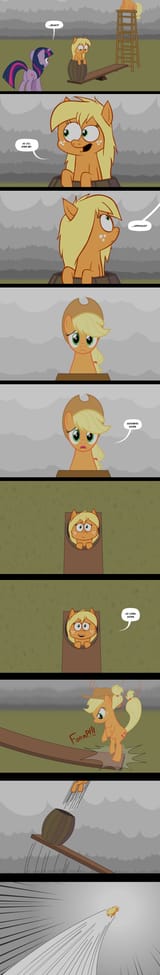 123739__safe_artist-colon-hotdiggedydemon_applejack_twilight+sparkle_earth+pony_pony_ask+jappleack_g4_catapult_comic_dark+matter_female_jappleack_mare