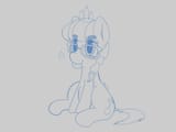 3557095__safe_artist-colon-cloveryrhythm_derpibooru+import_silver+spoon_earth+pony_pony_g4_braid_dock_eyebrows_female_filly_foal_glasses_image_jewelry_