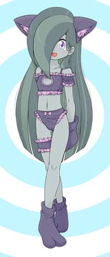 3158564__safe_alternate+version_artist-colon-batipin_marble+pie_human_equestria+girls_g4_adorasexy_cat+lingerie_catgirl_clothes_cute_female_japanese+socks_linge