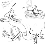 3519989__safe_artist-colon-qkersnll_rarity_oc_oc-colon-anon_human_pony_unicorn_g4_blushing_duo_female_fetish_frog+28hoof29_giant+pony_giantess_heart_hoof+fetish