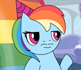 Rainbow Dashes valentines day