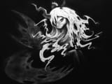366398__safe_artist-colon-murphylaw4me_bedroom+eyes_black+and+white_changeling_changeling+queen_dark_female_grayscale_monochrome_queen+chrysalis_solo_w