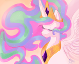 3544109__safe_artist-colon-ruizpizzeria_derpibooru+import_princess+celestia_alicorn_pony_g4_crown_eyes+closed_feathered+wings_female_flowing+mane_horn_