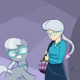 1037661__safe_artist-colon-aa_derpibooru+import_silver+spoon_human_braid_clothes_female_grin_happy_humanized_jewelry_necklace_older_older+silver+spoon_